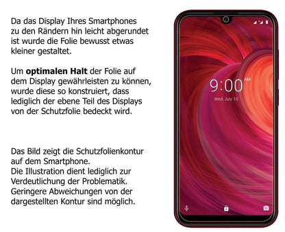 6x Schutzfolie matt für Lava Z71 Display-Schutzfol (6)