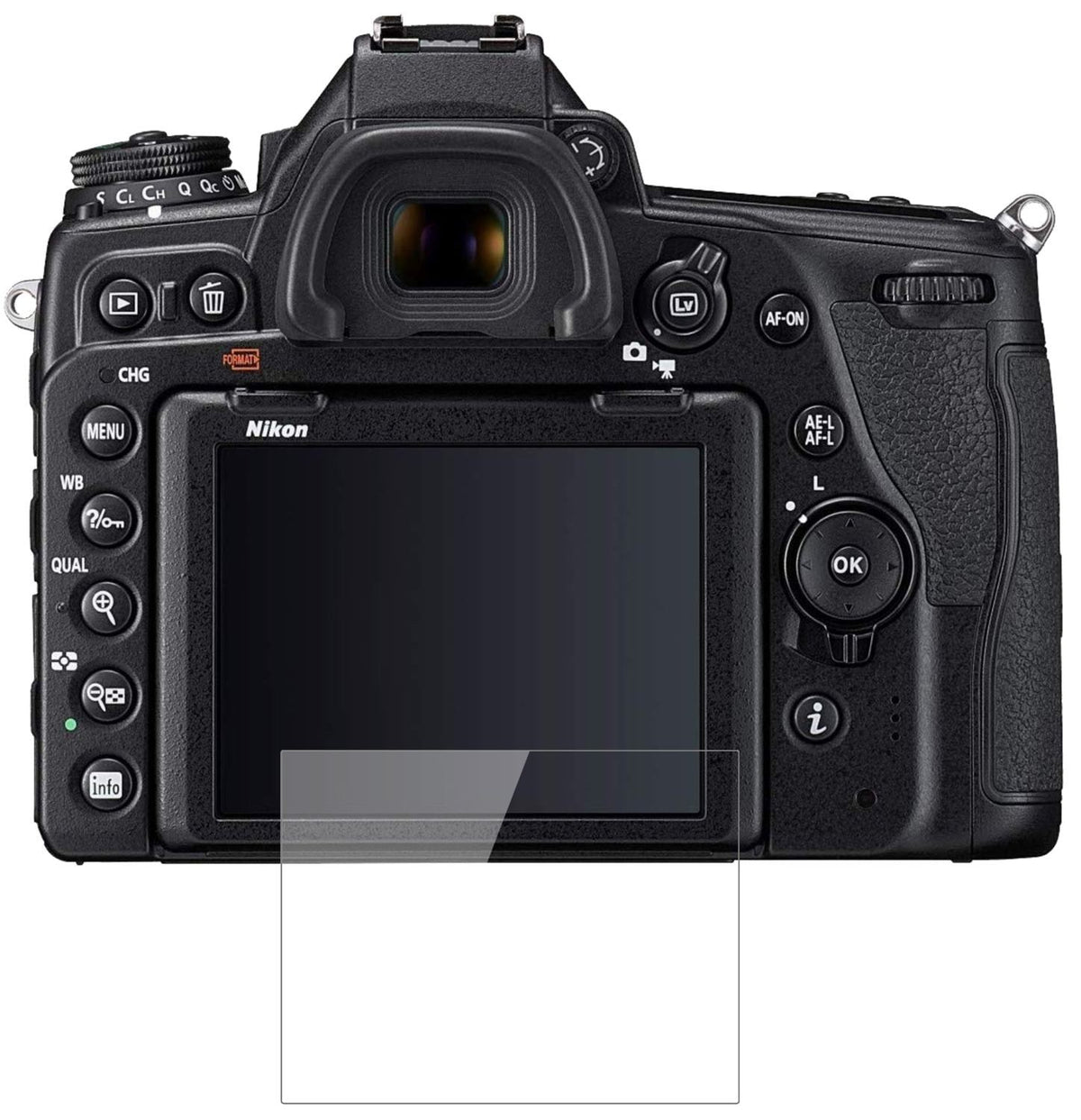 2x 9H Schutzfolie für Nikon DSLR D780 Panzerfolie (2)