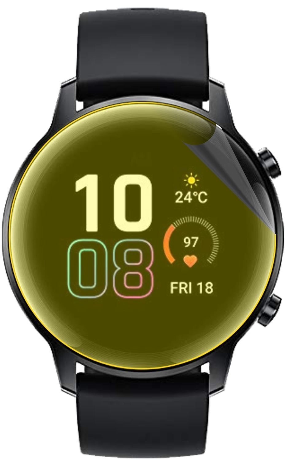 2x 3D Full Cover Schutzfolie für Honor Magic Watch (3)