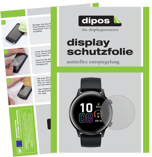 1x Schutzfolie matt für Honor Magic Watch 2 42mm D (1)