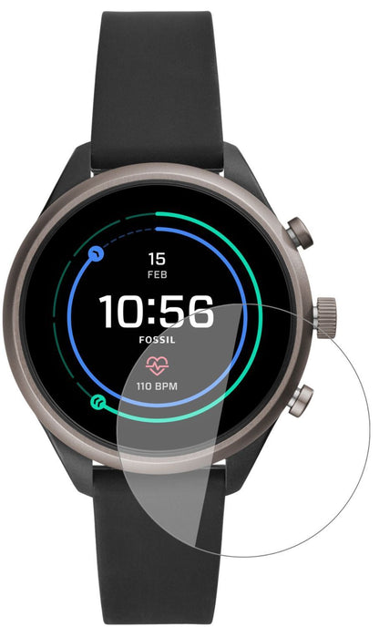 2x 9H Schutzfolie für Fossil Sport Smartwatch Panz (2)