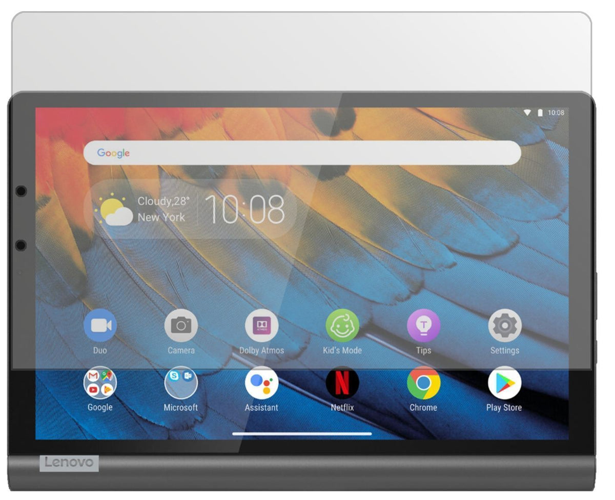 2x Schutzfolie matt für Lenovo Yoga Smart Tab 10.1 (2)