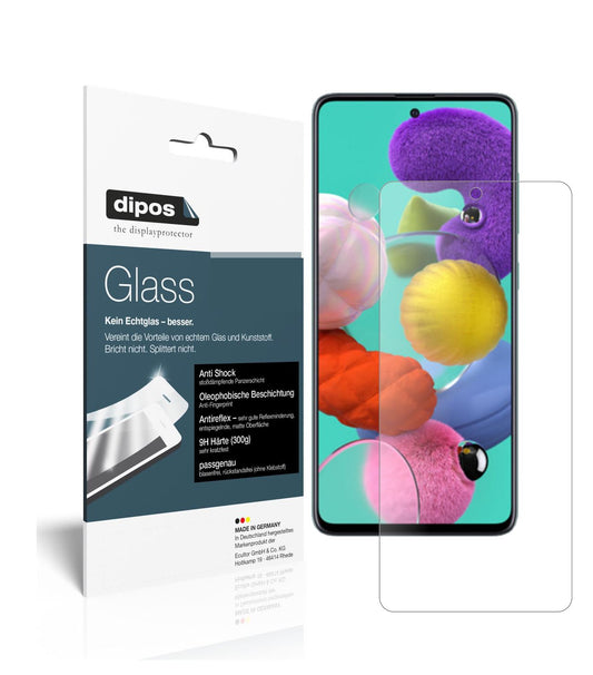 2x 9H Schutzfolie matt für Samsung Galaxy A51 Panz (1)