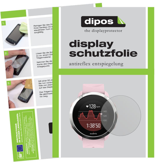 1x Schutzfolie matt für Suunto 3 Fitness Display-S (1)