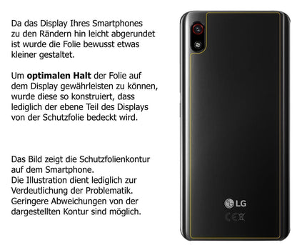 1x 9H Schutzfolie für LG W10 Alpha Rückseite Panze (3)