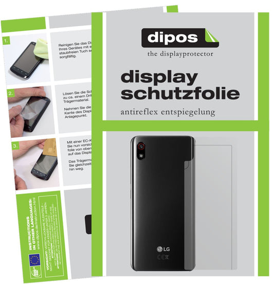 1x Schutzfolie matt für LG W10 Alpha Rückseite Dis (1)