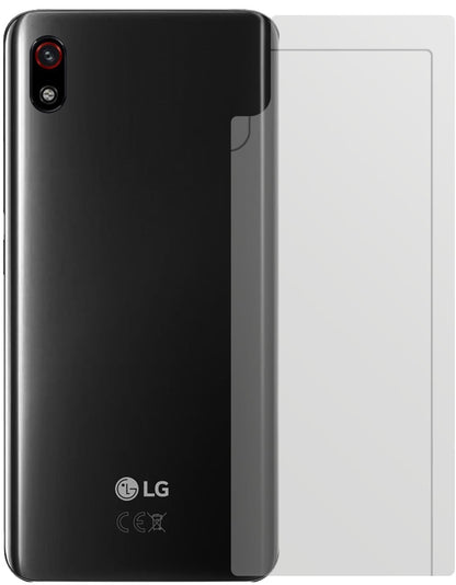 2x Schutzfolie matt für LG W10 Alpha Rückseite Dis (2)