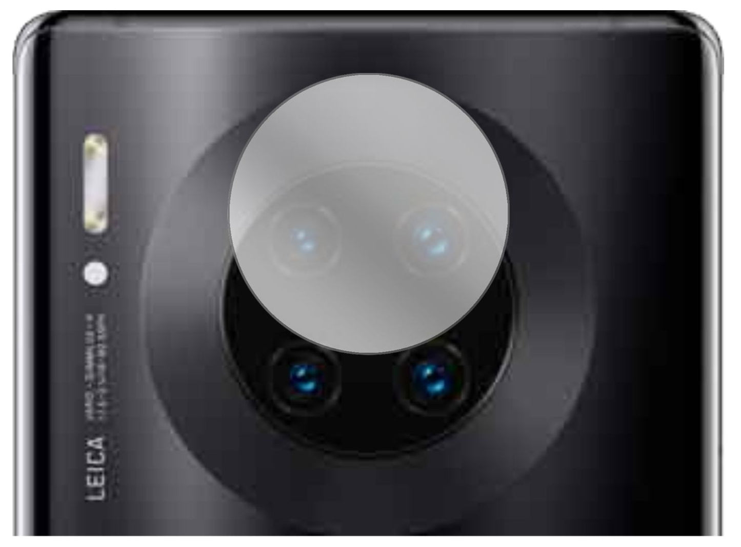 5x Schutzfolie klar für Huawei Mate 30 Pro Kameral (2)