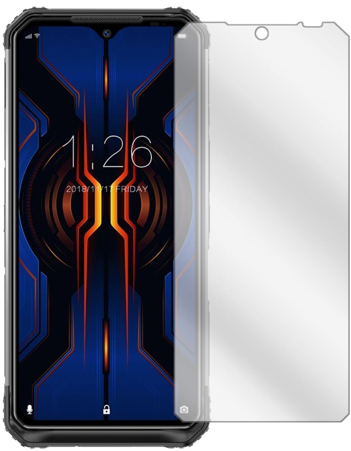 2x Schutzfolie klar für Doogee S95 Pro Display-Sch (2)