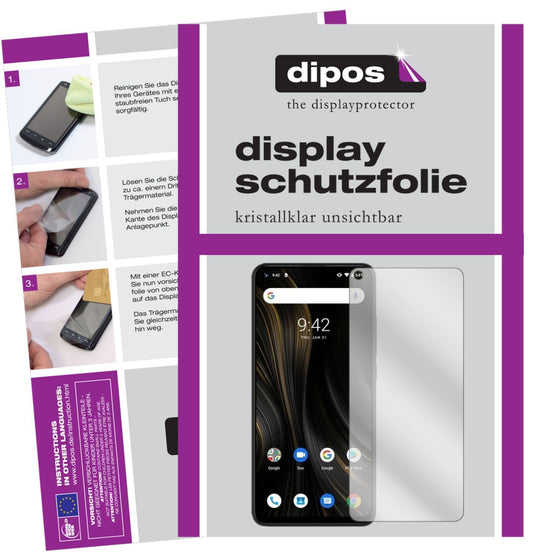 6x Schutzfolie klar für Umidigi Power 3 Display-Sc (1)