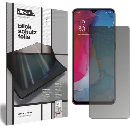 Blickschutzfolie für Oppo Reno3 matt Schutzfolie P (1)