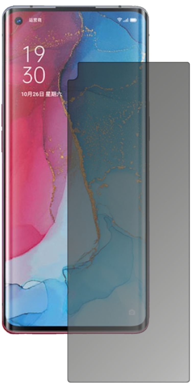 Blickschutzfolie für Oppo Reno3 Pro 5G matt Schutz (2)