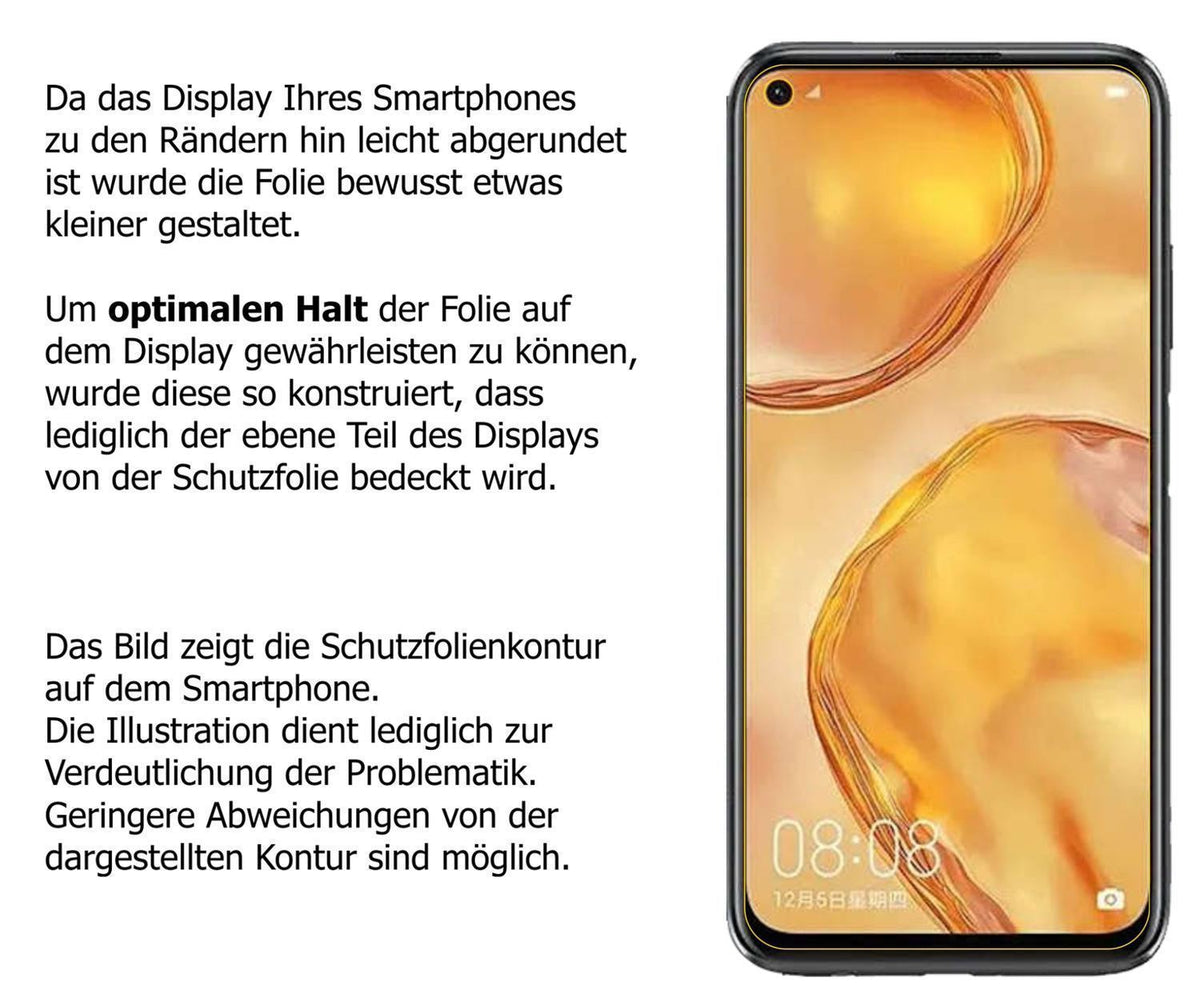 5x Schutzfolie matt für Huawei nova 6 SE Display-S (6)