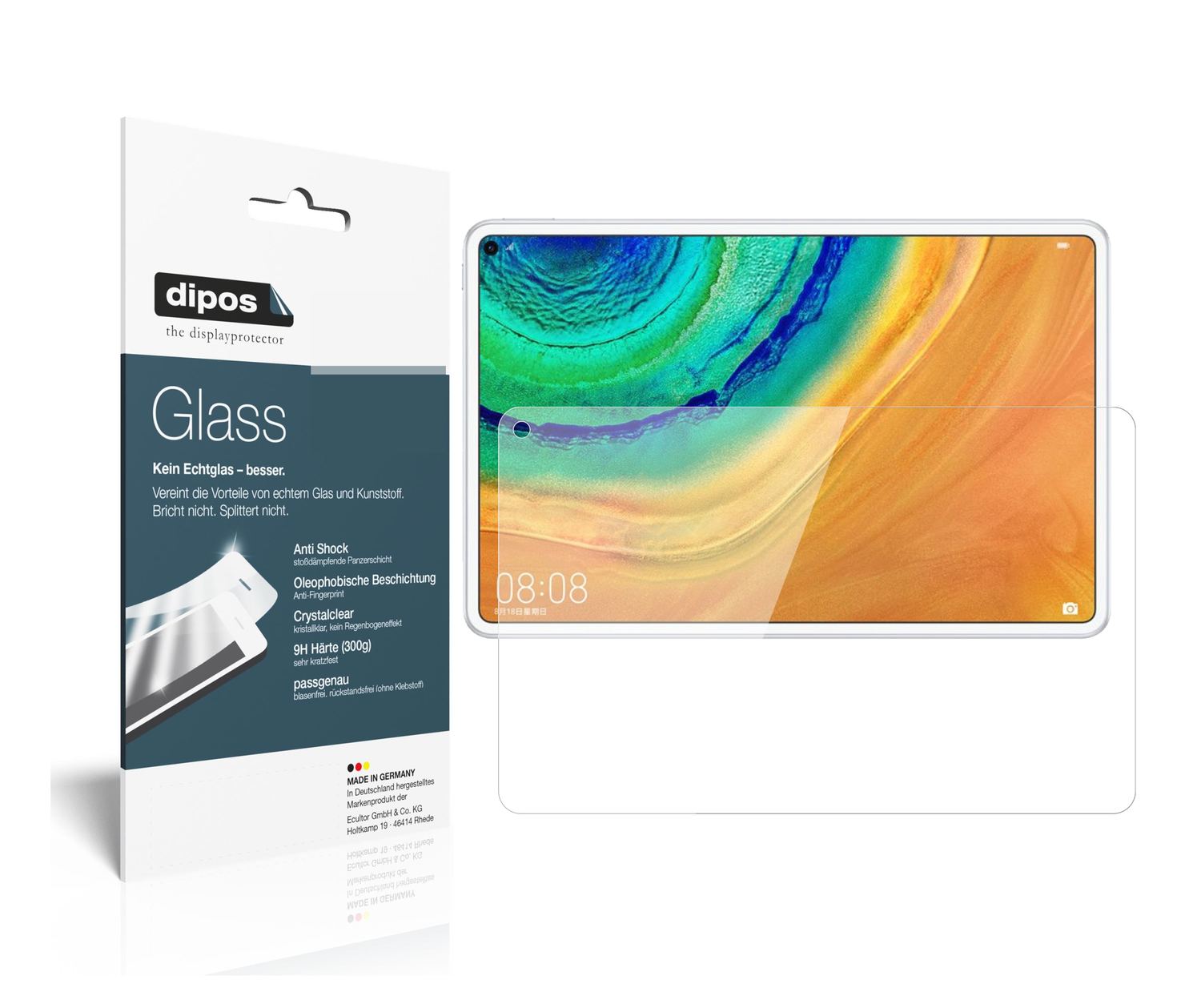 2x 9H Schutzfolie für Huawei MatePad Pro Panzerfol (1)