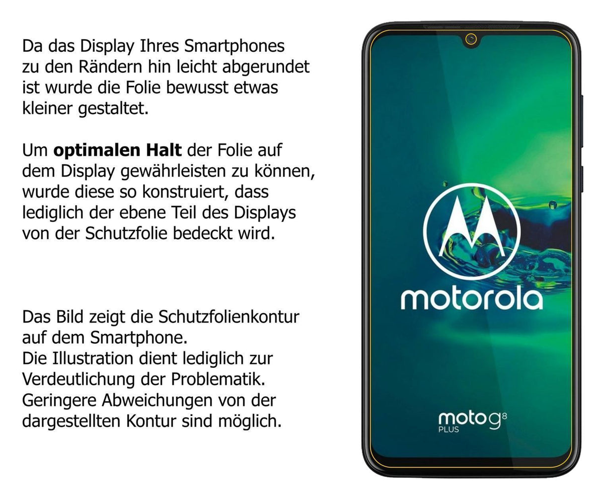 Blickschutzfolie für Motorola Moto G8 Plus matt Sc (5)