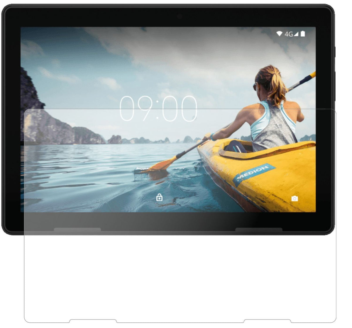 1x 9H Schutzfolie matt für Medion LifeTab E10702 P (2)