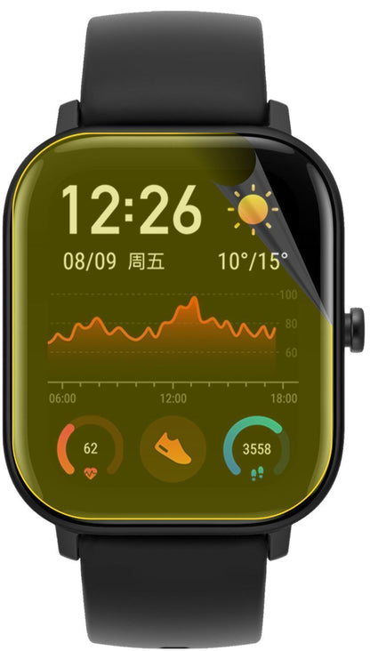 3x 3D Full Cover Schutzfolie für Huami Amazfit GTS (3)