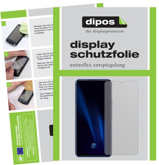 5x Schutzfolie matt für Vivo IQOO Pro 5G Display-S (1)