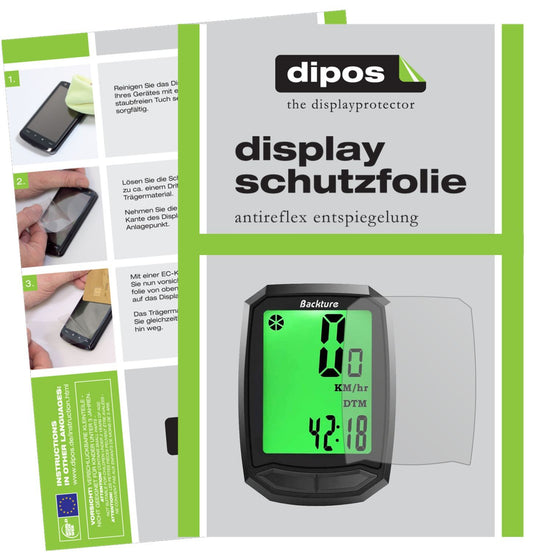 5x Schutzfolie matt für Backture Realtime Speed Tr (1)
