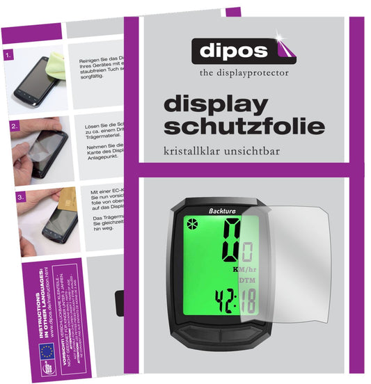 1x Schutzfolie klar für Backture Realtime Speed Tr (1)