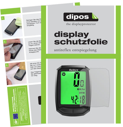 2x Schutzfolie matt für Backture Realtime Speed Tr (1)