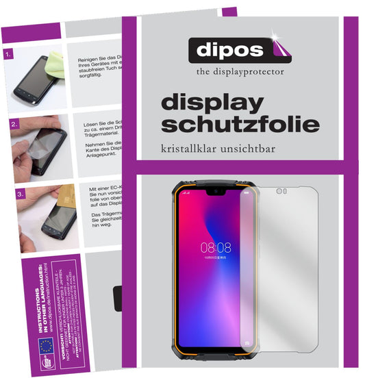 2x Schutzfolie klar für Doogee S68 Pro Display-Sch (1)