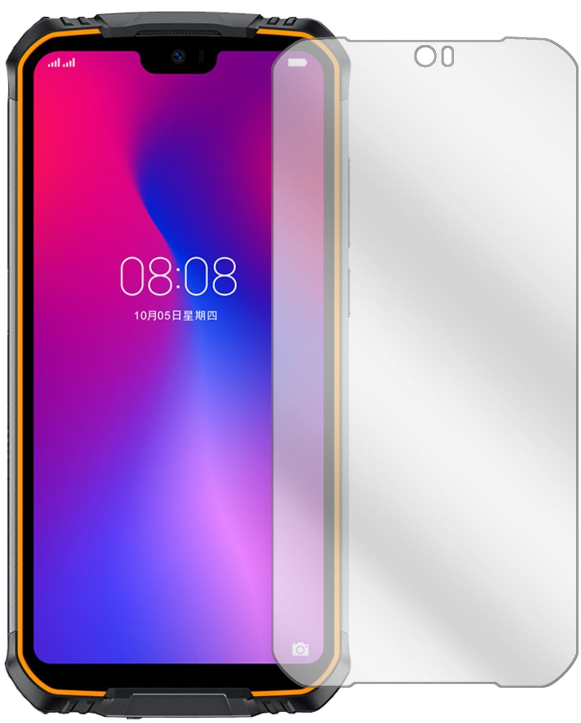 2x Schutzfolie klar für Doogee S68 Pro Display-Sch (2)