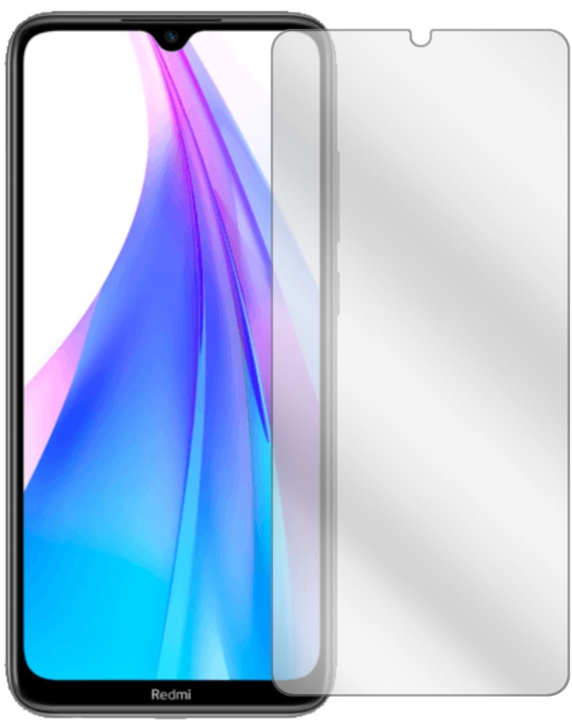 1x Schutzfolie klar für Xiaomi Redmi Note 8T Displ (2)