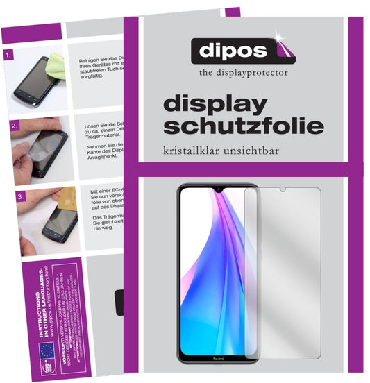 4x Schutzfolie klar für Xiaomi Redmi Note 8T Displ (1)