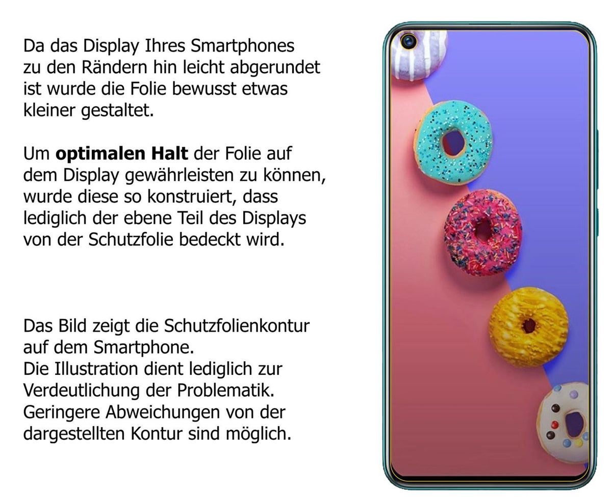 1x 9H Schutzfolie matt für Infinix S5 Panzerfolie (3)