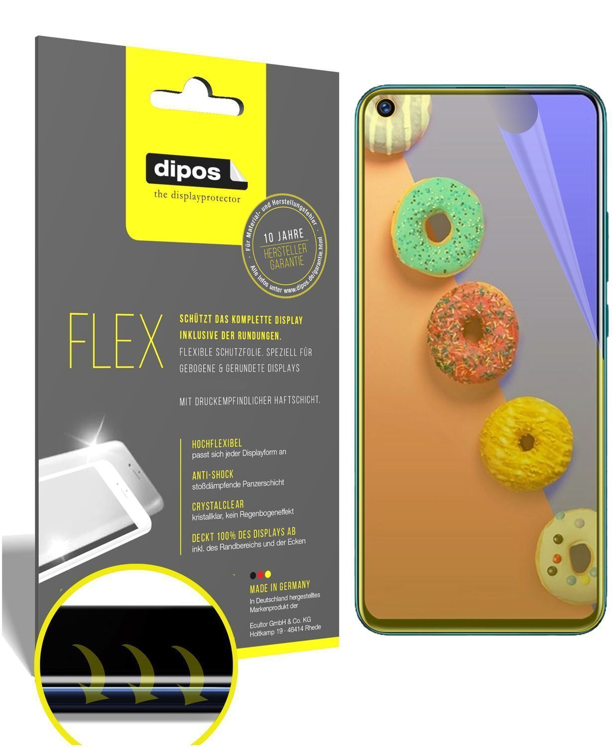 2x 3D Full Cover Schutzfolie für Infinix S5 (1)