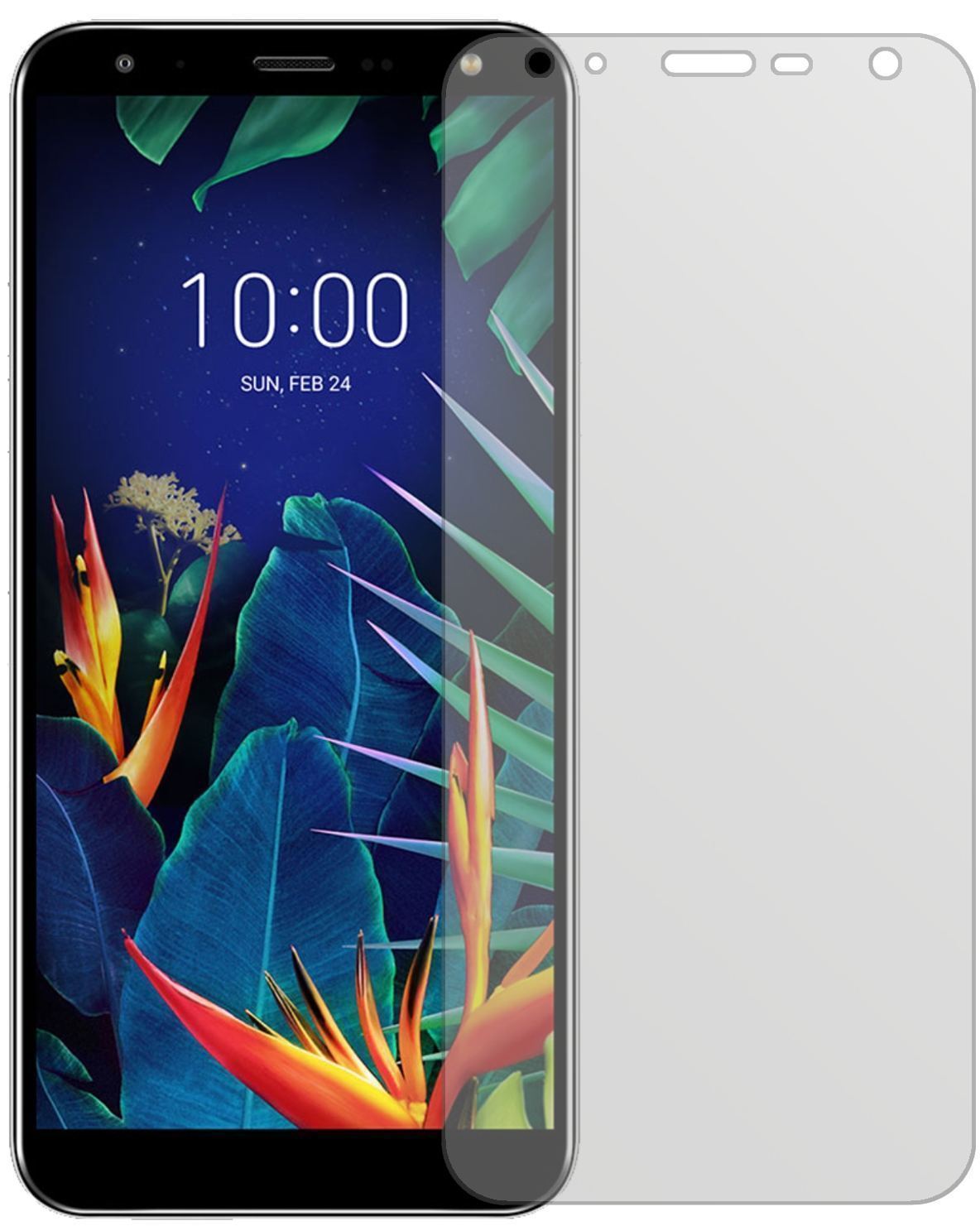 1x Schutzfolie matt für LG K40S Display-Schutzfoli (2)