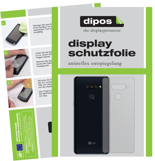 1x Schutzfolie matt für LG K50S Rückseite Display- (1)