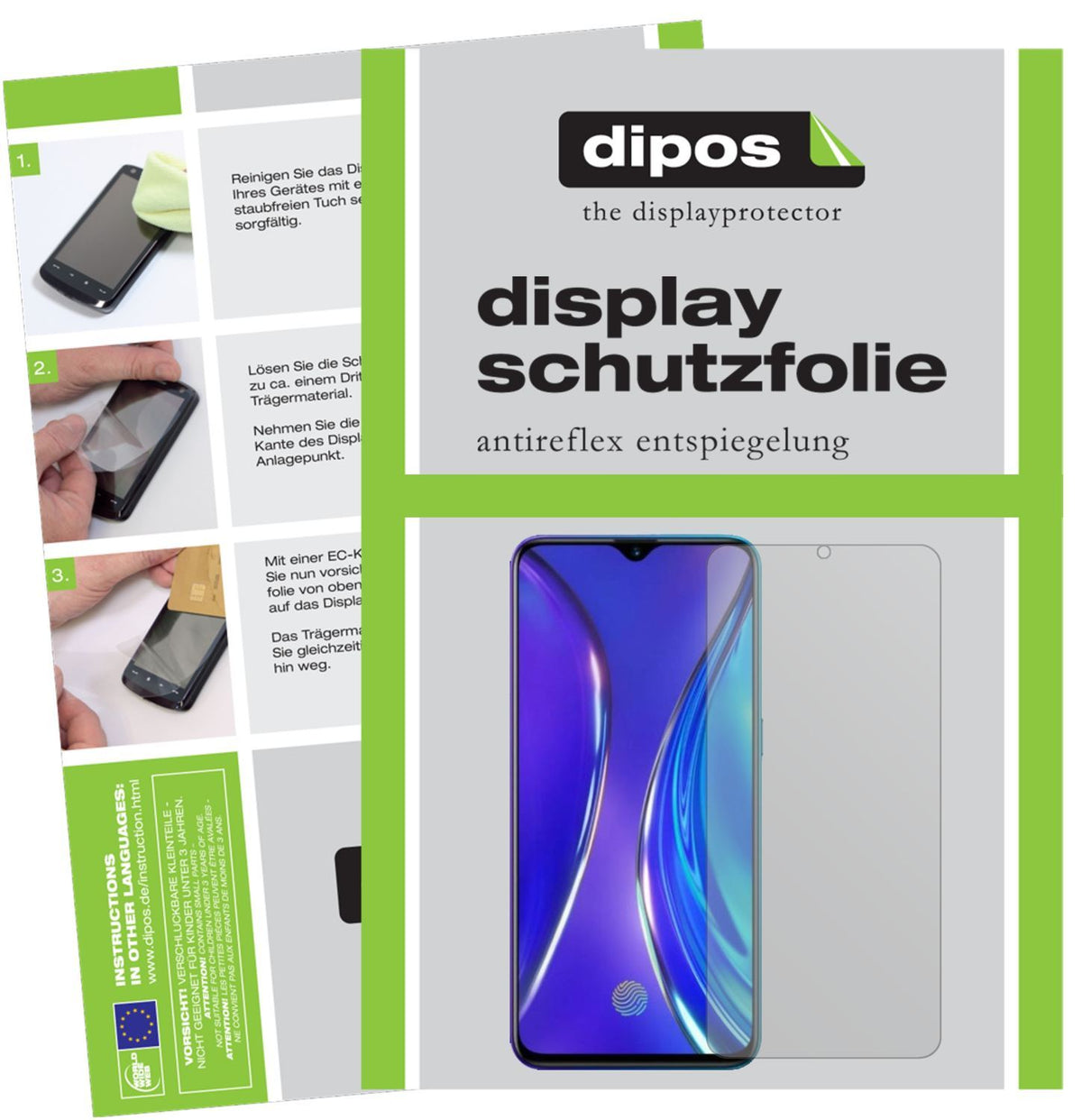 6x Schutzfolie matt für Oppo Realme X2 Display-Sch (1)