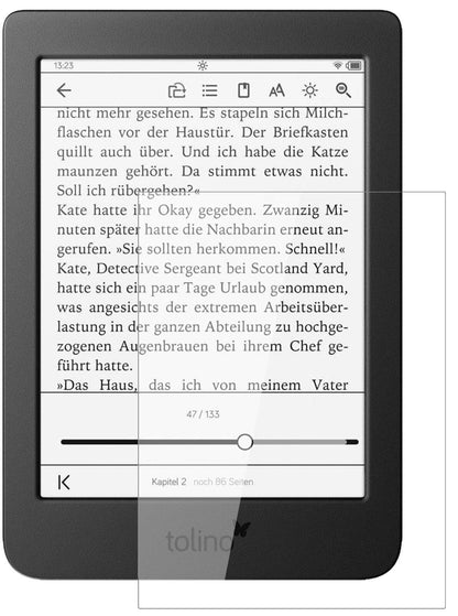 1x 9H Schutzfolie für Tolino Page 2 Panzerfolie (2)