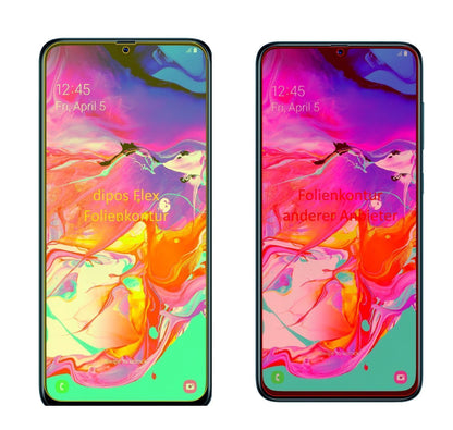 3x 3D Full Cover Schutzfolie für Samsung Galaxy A7 (2)