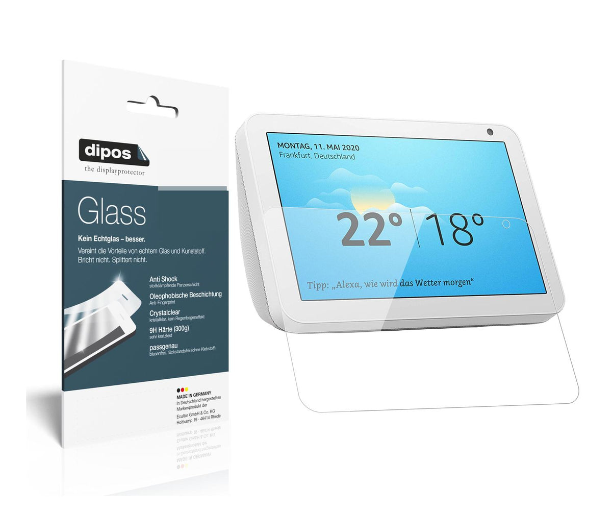 2x 9H Schutzfolie für Amazon Echo Show 8 Panzerfol (1)