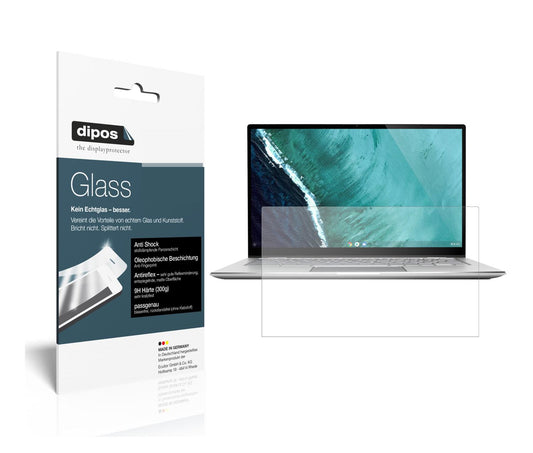 2x 9H Schutzfolie matt für Asus Chromebook Flip C4 (1)