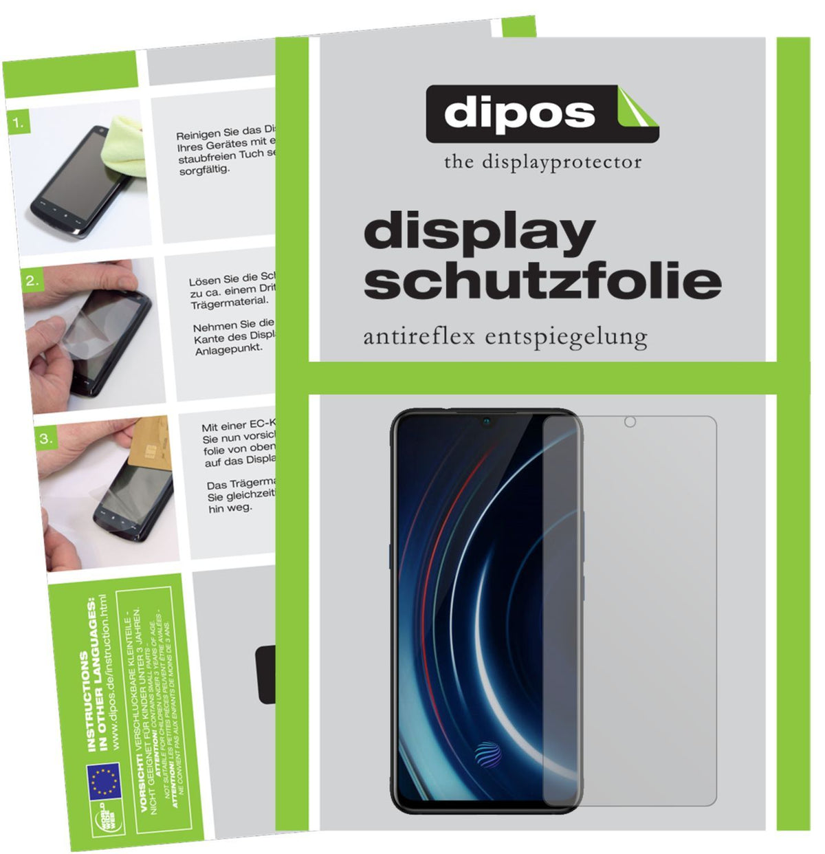 1x Schutzfolie matt für Vivo IQOO Neo Display-Schu (1)