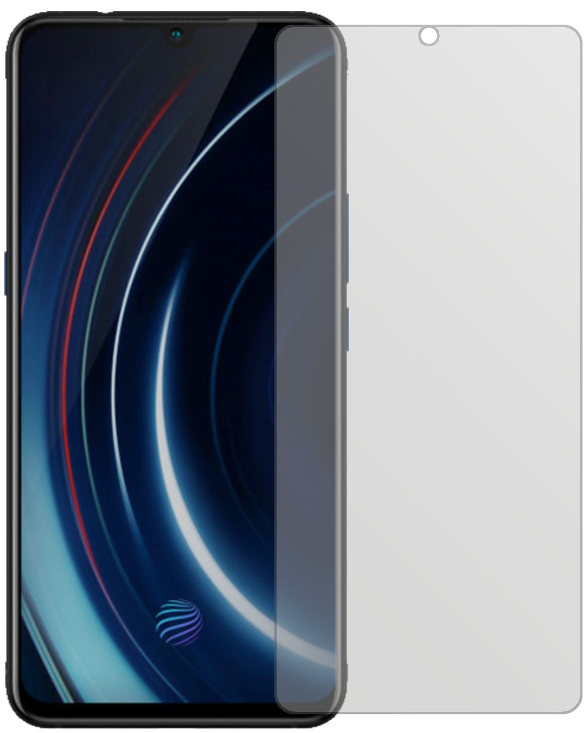 1x Schutzfolie matt für Vivo IQOO Neo Display-Schu (2)
