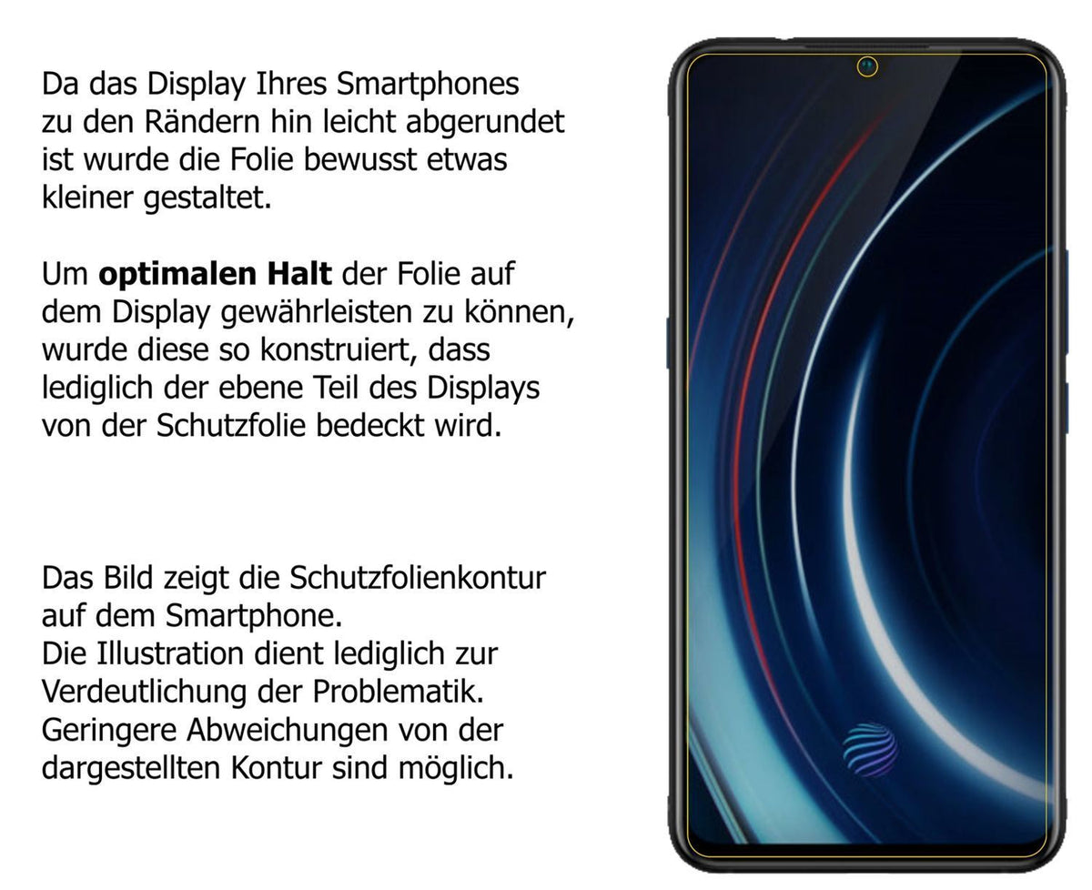 1x Schutzfolie matt für Vivo IQOO Neo Display-Schu (6)
