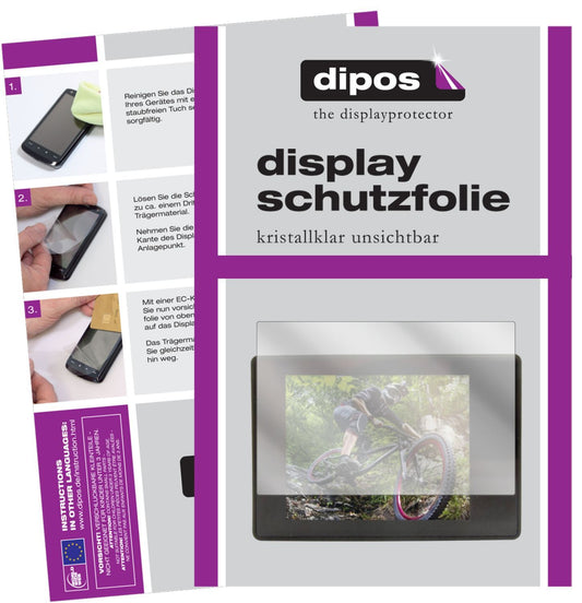 1x Schutzfolie klar für Easypix GoXtreme Black Haw (1)