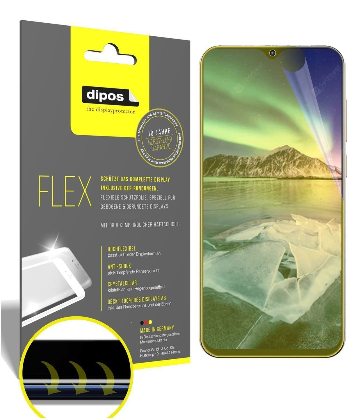 3x 3D Full Cover Schutzfolie für Cubot X20 (1)