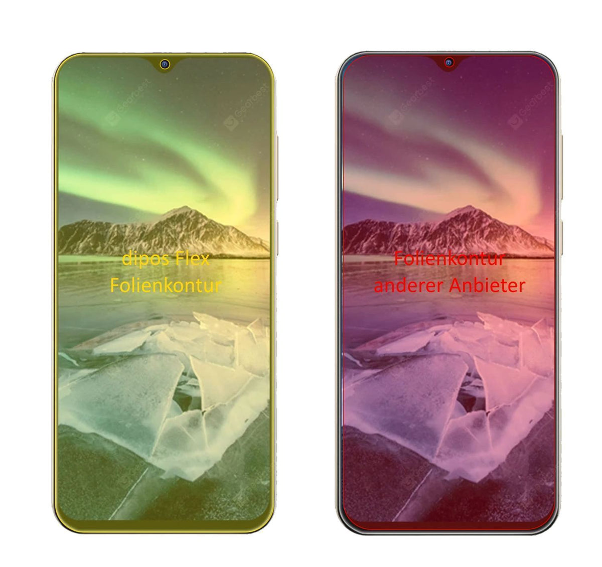 3x 3D Full Cover Schutzfolie für Cubot X20 (2)