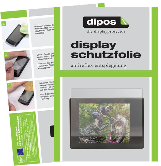 6x Schutzfolie matt für Easypix GoXtreme Black Haw (1)