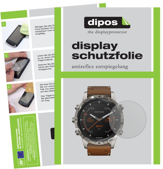 2x Schutzfolie matt für Garmin MARQ Adventurer Dis (1)