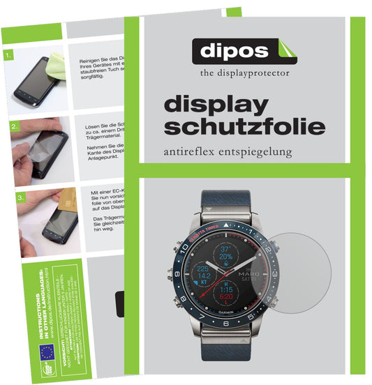 1x Schutzfolie matt für Garmin MARQ Captain Displa (1)