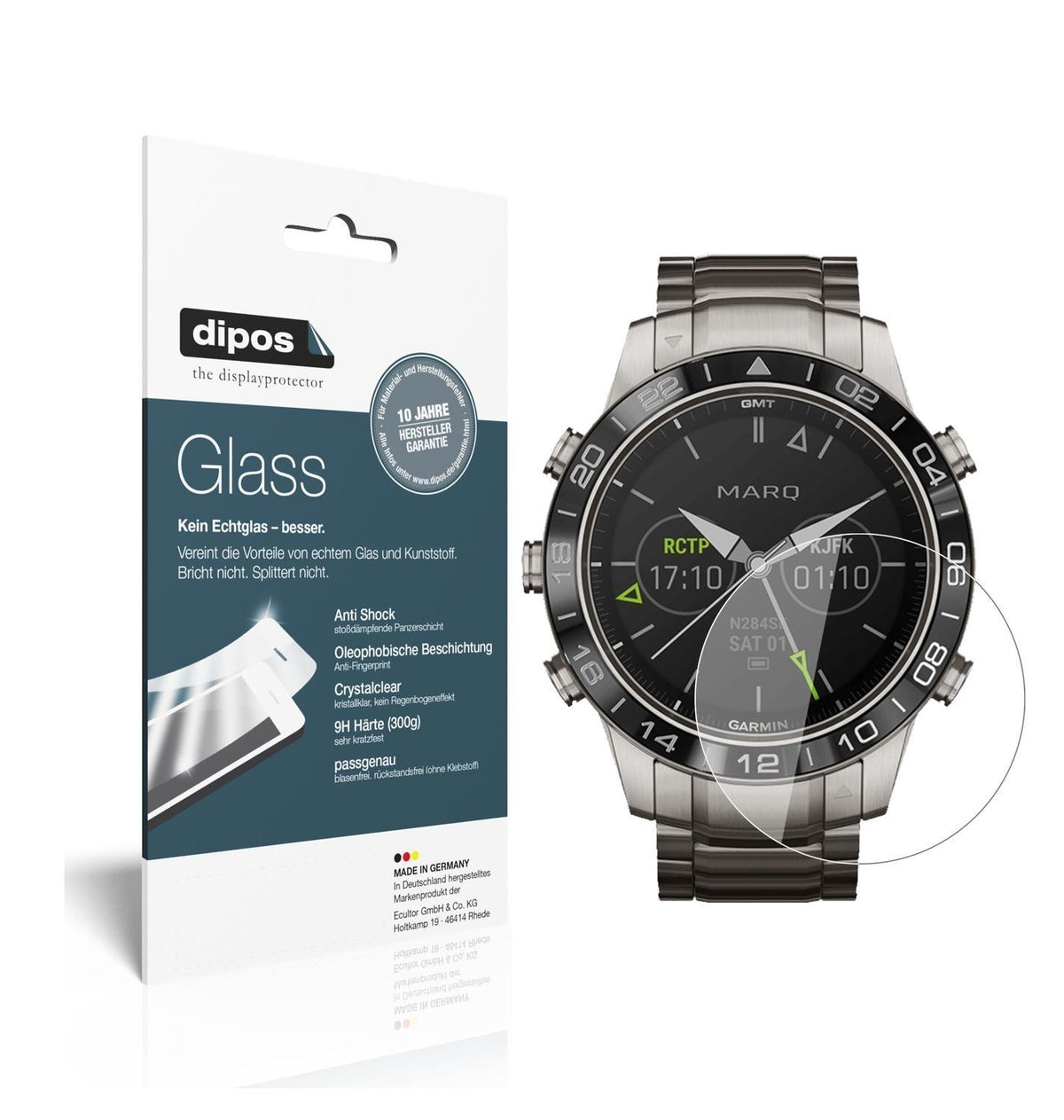 1x 9H Schutzfolie für Garmin MARQ Aviator Panzerfo (1)