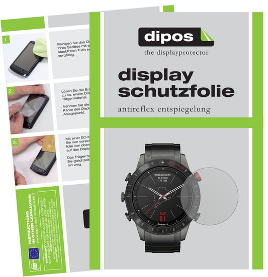 6x Schutzfolie matt für Garmin MARQ Driver Display (1)