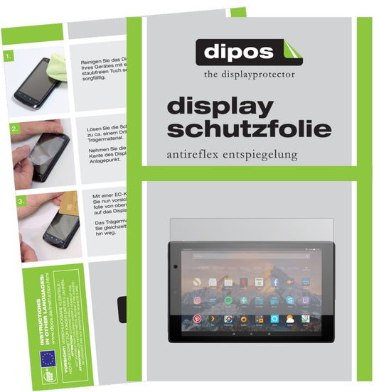 1x Schutzfolie matt für Amazon Fire HD 10 (2019) D (1)